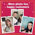 Wedding Photo Booth Props with 8 x 10-Inch Sign, 45 Adhesive Pads, 35 Wooden Sticks - Signs for Wedding Backdrop and Selfie Station...