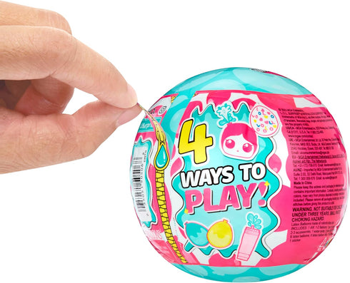 LOL Surprise Water Balloon Surprise Dolls with Collectible Doll, Water Balloon Hair, Glitter Balloons, 4 Ways to Play, Water Play, Reusable Water ...