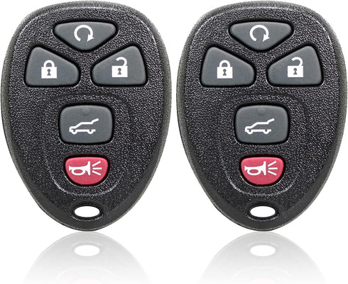 Key Fob for Chevy Traverse: for Chevy Suburban Tahoe,for 2008-2017 Bulck Enclave 2008-2013 Cadillac Escalade 2007-2009 Saturn Outlook,OUC60270 OUC...