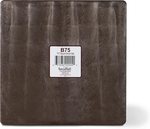Speedball 7.5 Inch Square Universal Pottery Wheel Bat, Brown, for Ceramics and Clay Work...
