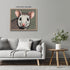 Posterizer 1 pcs- Cute possum portrait with a pastel green background-Art for Animal Lovers- Gift for Men Women Entrepreneur Teens-Decor for Home ...