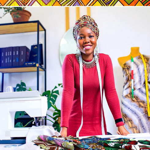 Mixweer 40 Pcs African Cotton Fabric Square No Repeat Quilting Fabrics Bundles African Wax Fabric Cotton Ankara Fat Quarters for DIY Sewing Cloths...