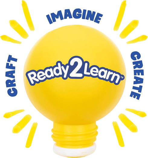 READY 2 LEARN Easy Grip Crayons - 6 Colors - 18m+ - Non-Toxic Toddler Crayons - Easy to Hold - Refills Available...