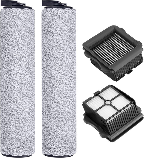 CERO Replacement 2 Assembly & 2 Brush Roller Set for iFLOOR 3 and Floor ONE S3 Cordless Wet Dry Vacuum Cleaner...