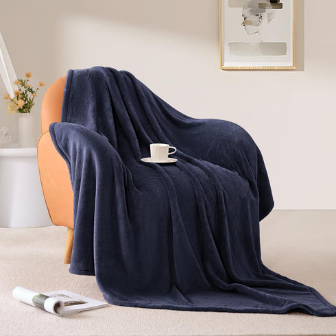 BEAUTEX Fleece Throw Blanket for Couch Sofa or Bed Throw Size, Soft Fuzzy Plush Blanket, Luxury Flannel Lap Blanket, Super Cozy and Comfy for All ...