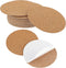 Self Sticky Cork Coasters 20Pcs Round Cork Sticker Peel Padding Ceramic Backing Sheets Pads Sticky Cork Craft Supplies Fit Wall, Mat, Tiles, Ceram...