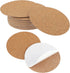Self Sticky Cork Coasters 20Pcs Round Cork Sticker Peel Padding Ceramic Backing Sheets Pads Sticky Cork Craft Supplies Fit Wall, Mat, Tiles, Ceram...