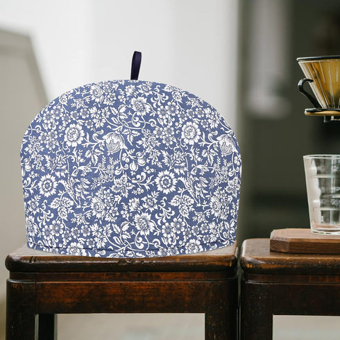 Healvian Tea Warmer Tea Cozy Teapot Cover Decorative Teapot Protector Teapot Warmer Insulation Tea Cozy Floral Cotton Polyester Wadding Cover Tea ...
