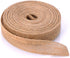 Pangda 2 Rolls Natural Burlap Fabric Ribbon Wedding Events DIY Craft Ribbon Brown Rustic Ribbon for Floral Garland Scrapbook Wrapping Home Decor, ...