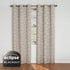 ECLIPSE Meridian Modern Blackout Thermal Grommet Window Curtain for Bedroom or Living Room (1 Panel), 42 in x 84 in, Linen...