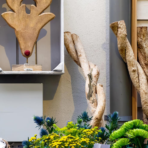 NUOBESTY Copper Praying Mantis, Feng Shui Brass Mantis Statue Animal Garden Sculpture Figurine for Art Graden Yard Tea Table Easter Feastival Deco...