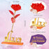Childom Birthday Gifts for Women,Christmas Rose Gifts for Her Mom,Red Rose with Love Stand for Wife,Sweet Artificial Flower for Grandma,Women,Chri...