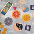 12 Pcs Art Craft Coaster 4" Inch MDF Coasters Plain Wood Blank Cutouts for Tea Coffee Christmas Painting Slice, Resin Mandala Arts Work & Decorati...