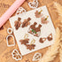 Dacies 50 Pcs Basic Clay Earring Cutters Polymer Clay Cutters Classic Geometric Clay Jewelry Cutters Set DIY Bohemian Style Clay Earring Cutter Ma...