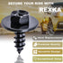 Rexka 30pcs Bumper Cover Rocker Molding Splash Shield Screw for Toyota 90159-60525 Avalon Camry Highlander Sienna Venza...