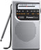PowerBear Portable Radio | AM/FM, 2AA Battery Operated with Long Range Reception for Indoor, Outdoor & Emergency Use | Radio with Speaker & Headph...