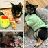 Geyoga 6 Pieces Dog Striped T-Shirt Dog Shirt Breathable Pet Apparel Colorful Puppy Sweatshirt Dog Clothes for Small to Medium Dogs Puppy (XL)...