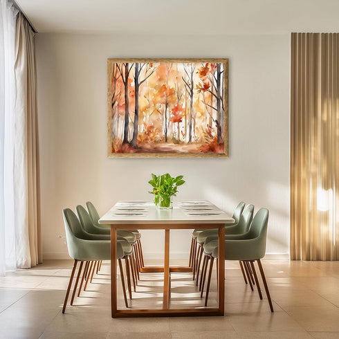 Posterizer 1 pcs- beautiful jungle trees scenary landscape 13-Landscape & Nature Art-Floral Botanical Art- Decor for Home & Office- unframed wall ...