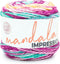 Lion Brand Yarn Mandala Impressions, Bulky Yarn, Sunset, 1 Pack...