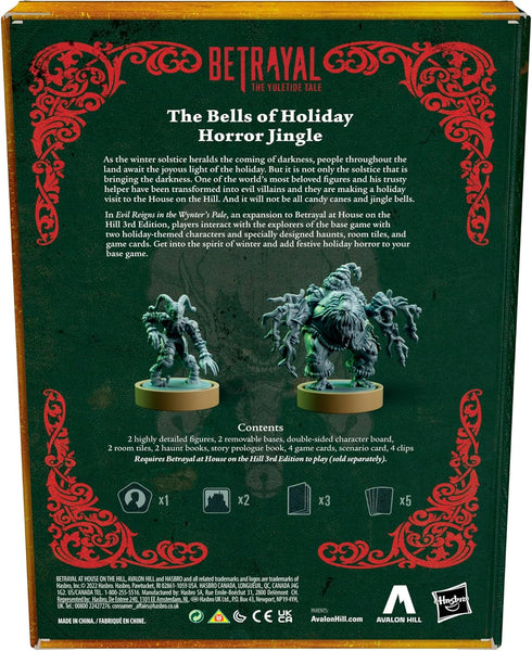 Avalon Hill Betrayal Evil Reigns in The Wynter's Pale The Yuletide Tale Expansion | Ages 12+ | Requires Betrayal at HOTH 3rd Edition to Play...