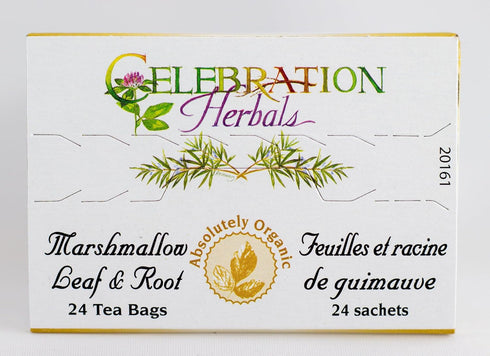 CELEBRATION HERBALS Marshmallow Leaf & Root Organic 24 Bag, 0.02 Pound...