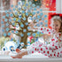 Glenmal 85 Pcs Winter Classroom Bulletin Board Decorations Snowflake Snowman Cutouts with Glue Point Bulletin Board Cutouts for Classroom School C...