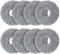 8 Pack Mop Pads Compatible with Roborock Q Revo/Qrevo MaxV Robot Vacuum Cleaner, Spin Cleaning Pads Replacement Accessories Set...