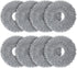 8 Pack Mop Pads Compatible with Roborock Q Revo/Qrevo MaxV Robot Vacuum Cleaner, Spin Cleaning Pads Replacement Accessories Set...
