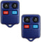 2X KeylessOption Key Fob for 2005 2006 2007 2008 2009 2010 2011 2012 2013 2014 2015 Ford F150 Explorer Ranger Mustang Lincoln Mazda Mercury Remote...