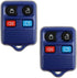 2X KeylessOption Key Fob for 2005 2006 2007 2008 2009 2010 2011 2012 2013 2014 2015 Ford F150 Explorer Ranger Mustang Lincoln Mazda Mercury Remote...
