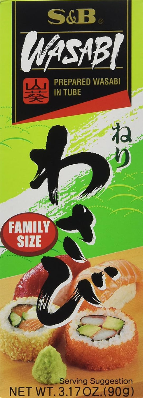 S & B Wasabi Paste 90g (Pack of 3)...