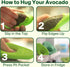 Food Huggers Avocado Huggers 2pc Silicone Reusable Avocado Savers with Pit Storage | BPA Free, Dishwasher Safe Holder | Large & Small Set...