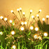 Solar Lights Outdoor Waterproof 2 Pack, Upgraded Outdoor Solar Lights for Yard Patio Garden Decor, Solar Lights for Outside Gardening Supplies, Fi...