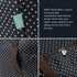 27.5 X 16.5 X 13.8, 3-Side Zip Open Storage Bag with Handles for Christmas Trees, Party Ornament Decorations Organizer Bags, Black Dots...