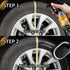 Tire Shine Spray Kit - Car Tire Coating Wax Protectant Prevent Fading - Restore & Renew Faded Tires - Non Greasy Finish No Sling Easy to Use - Ret...
