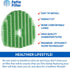 Fette Filter - Humidifier Filter Compatible with Sharp KC-850U and KC-860U
