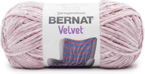 Bernat Velvet Yarn, 10.5 oz, 1 Ball, Smokey Violet......