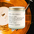 Anecdote Candles ‘Vinyl Record’ Coconut Soy Wax Candle Jar | Premium Hand Poured & Long Burning | Black Oud & Sandlewood Fragrance | Phthalate-Fre...