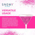Snowy River Edible Pink Cocktail Glitter - All Natural Edible Beverage Glitter for Cocktails, Wine, Champagne & Soda, Perfect for Parties or Dusti...