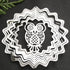 9 Pcs Owl Bird Scare Discs Set Reflective Wind Spinners Outdoor Garden Decor Scare Birds Squirrels Away for Yard Patio Farm...