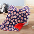 Vansolinne Baseball Blanket for Boys Super Soft Fleece Infant Blanket with Dotted Backing Double Layer Newborn Toddler Blankie for Nursery Strolle...
