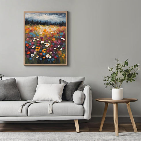 Posterizer 1 pcs-floral- plants design for nature lovers-oil painting style 12-Floral & Botanical Art-Landscape & Nature Art-Decor for Home & Offi...