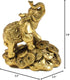 Feng Shui 3" Money Elephant Figurine Wealth Lucky Figurine Gift & Home Decor...