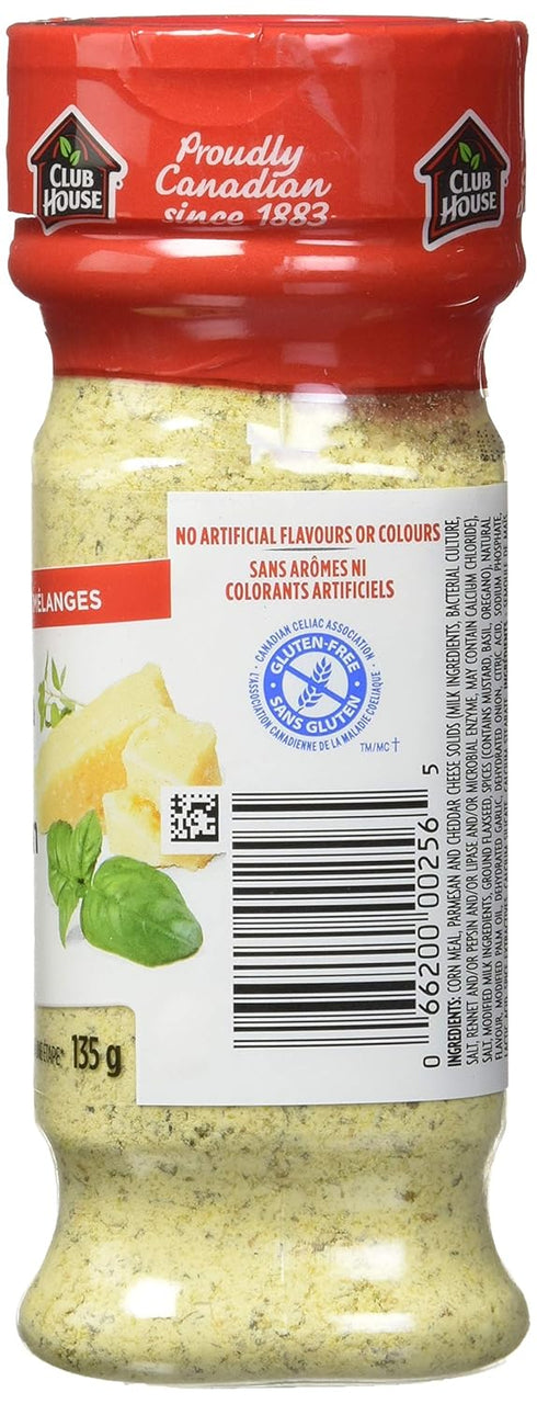 Club House, Signature Blend, Parmesan & Herbs, 135g/4.8 oz., {Imported from Canada}...