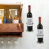 LIFKOME 2Pcs Wall Mounted Wine Rack Red Wine Display Holder Individual Wall Wine Rack Wine Holder Organizer Wine Storage Rack Upright Bottle Rack ...