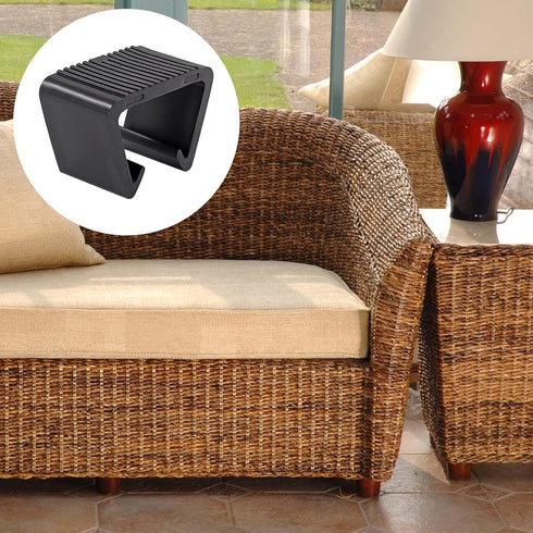 6 Pcs Outdoor Furniture Clips, Patio Sofa Rattan Clips Sectional Module Couch Wicker Furniture Clips Connector Clamps Fasteners Clips for Outdoor,...