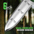 GK01 Hori Hori Garden Knife, Full Tang Gardening Knife with 7.1" Stainless Steel Double-Edged Blade, Heavy Duty Gardening Hand Tool for Weeding an...