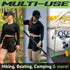 Gradient Fitness Emergency Whistles (2 Pack) | Loud Pealess Plastic Survival Whistle with Adjustable Lanyard, Clip & Reflective Stitching. Quick S...