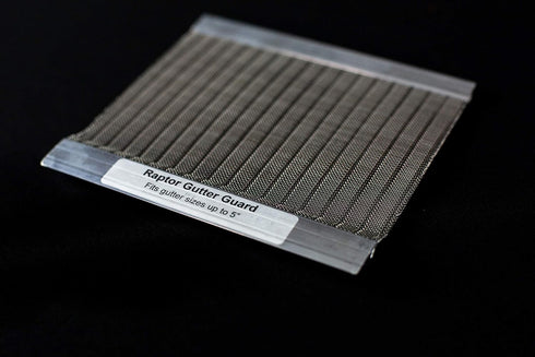 Raptor Gutter Guard Stainless Steel Micro-Mesh Sample Pack (Does not include full length sections)...