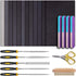 Resin Casting Tools Set, 23 Piece - Sanding & Polishing Kit - Includes Sandpaper, File, Blocks, Scissors, Wooden Brush for Epoxy Resin Jewelry...